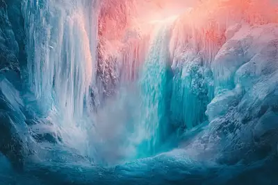 Prismatic Glacial Vista Base Prompt