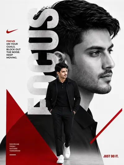 Ultra-Premium Minimalist Sports Poster