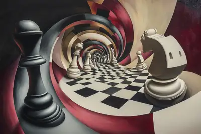 Chromatic Distortion Vortex Art Prompt