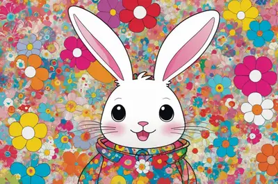 Takashi Murakami Style Illustration Prompt