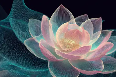 Galactic Geometric Tide Art Prompt