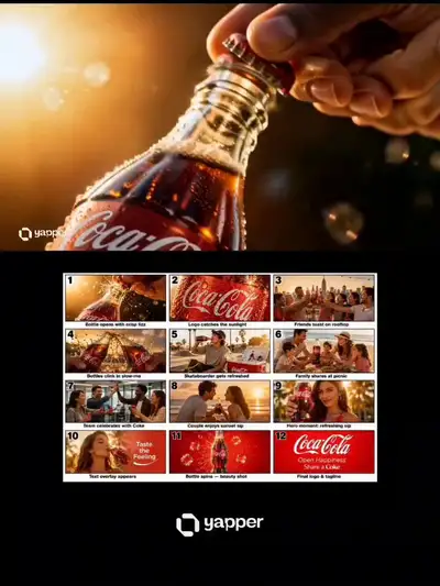 Cinematic Coca-Cola Commercial Video Prompt