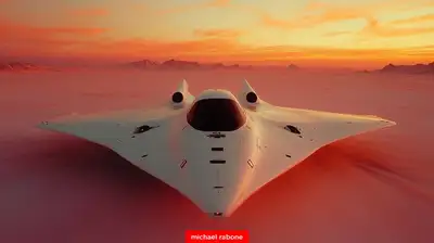 Desert Manta Ray Mars Exploration