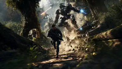 Prompt do GPT Image 2 + Seedance 2.0: guerra na selva entre mechas e um corredor
