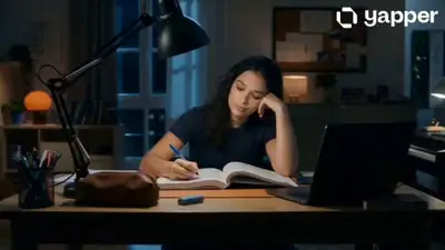 Student Resilience Study Scene Video Prompt