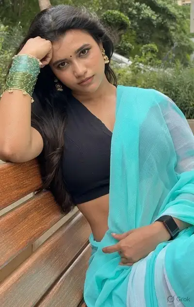 Ultra-Photorealistic Indian Woman Portrait on Park Bench