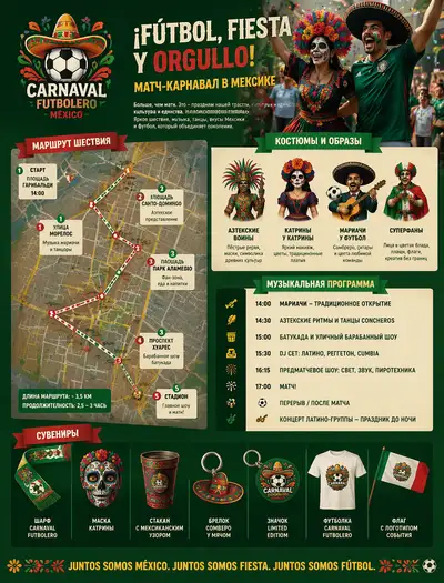 Concept Brief for a Mexican Fan-Carnival Match Day