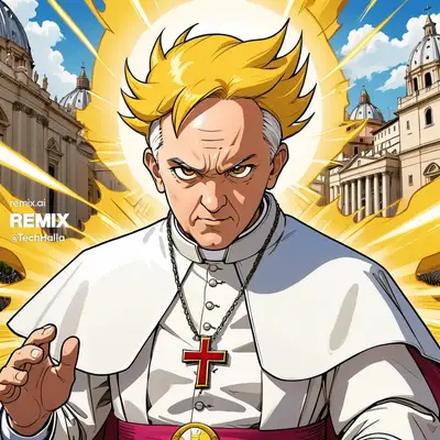 Super Saiyan Anime Character Prompt