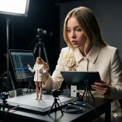 Cinematic Miniature Motion-Capture Studio Scene