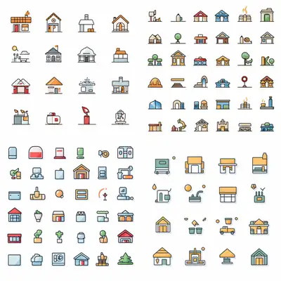 Ecommerce Icons Sheet Prompt