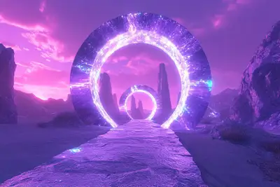 Solar Flare Sci-Fi Spectacle