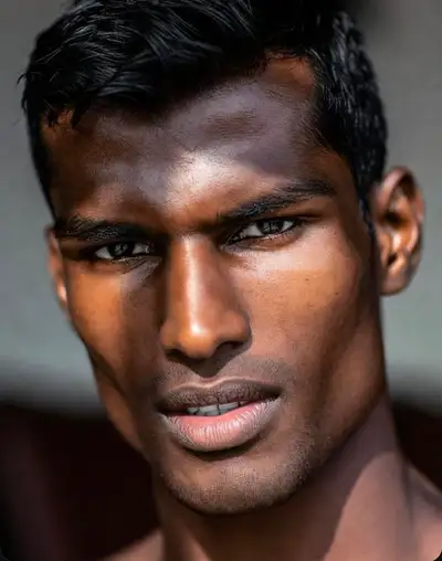Cinematic Portrait of a South Asian Man