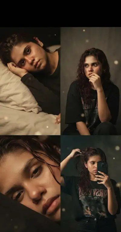 Moody Indoor Self-Portrait Series Prompt