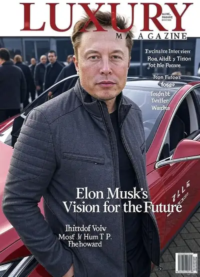 Luxury Magazine Cover Edit