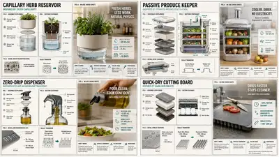 Prompt de placa de patente de invención inspirada en la naturaleza para productos de cocina