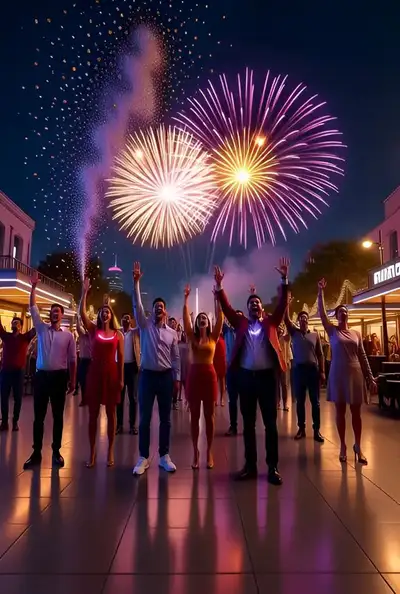 New Year's Celebration Video Prompt for Grok Imagine