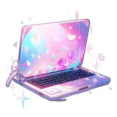 Iridescent Illuminating Sticker Prompt