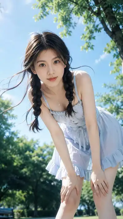 Ultra-Realistic Summer Portrait from Reference Photo