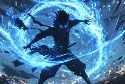 Shonen Battle Aura Explosion Prompt