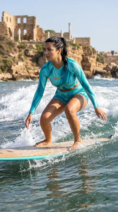 Ultra-Premium Outdoor Surf Campaign Photo