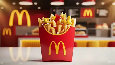 McDonald's Fries Explosion Cinematic Ad