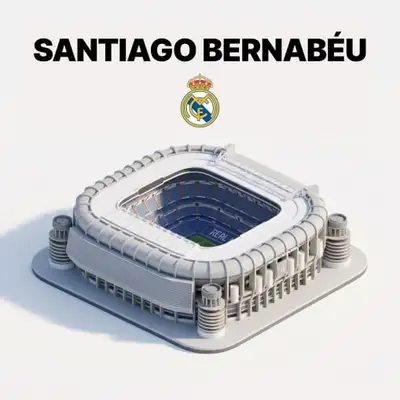 Isometric Miniature Stadium Illustration Template