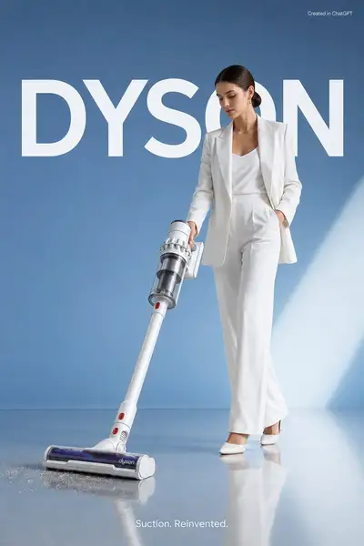 Minimalist Dyson V15 Commercial Ad