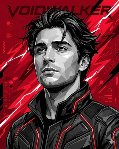 Esports Gaming Poster Vector Portrait