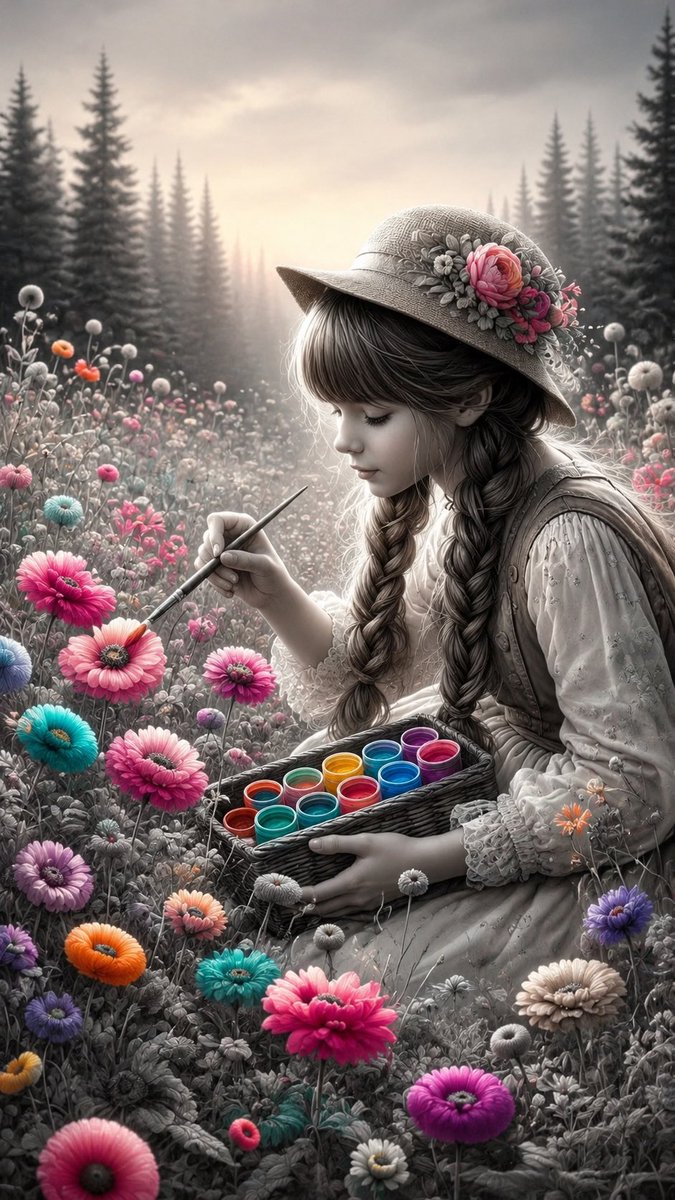 Create a dreamy ultra-detailed fantasy portrait in 9:16 ratio using my uploaded