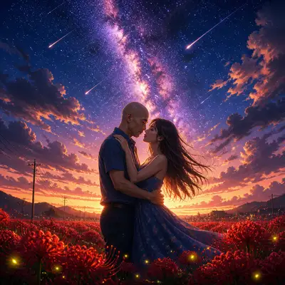 Celestial Romance Anime Illustration