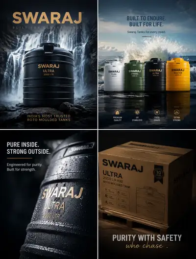 SWARAJ TANKS Premium Editorial Campaign