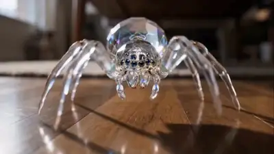 Prompt de séquence vidéo cinématographique de découverte de super-pouvoirs d'araignée