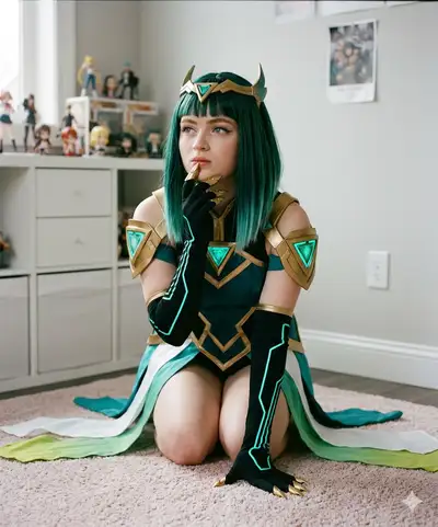 Fantasy Sci-Fi Cosplay Portrait Prompt