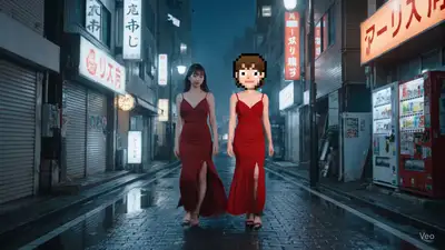 Pixel Avatar Double Video Prompt for Veo3