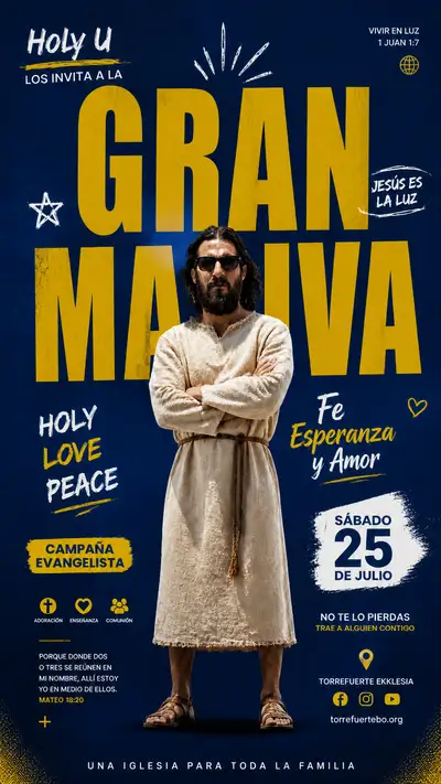Evangelistic campaign invitation graphic edit