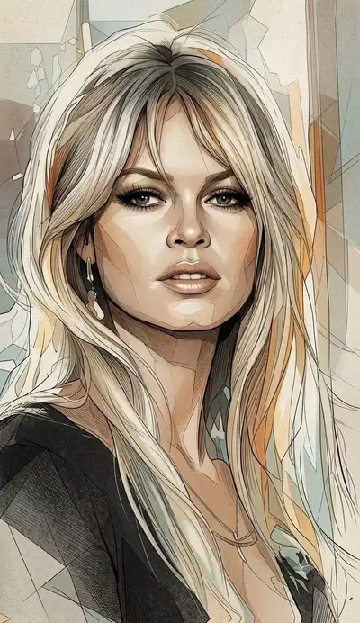 Sophisticated Hybrid Figurative Illustration Style
