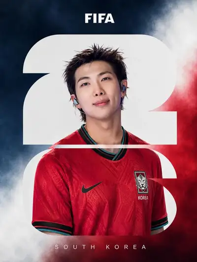 FIFA World Cup 2026 Celebrity National Team Poster