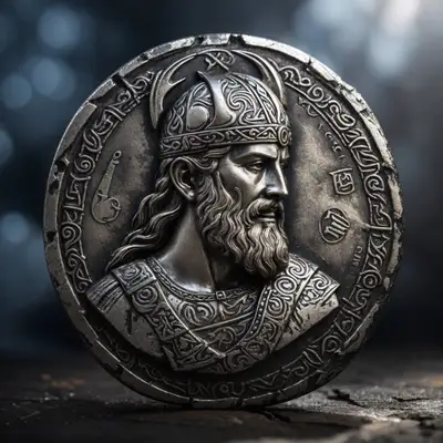Aged Coin Collection Prompt for Leonardo AI