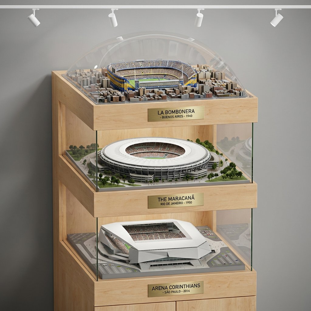 Stadium Architecture Museum Display Generator