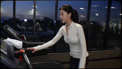Energiegeladenes DV-Camcorder-Gym-Cardio-Vlog eines K-Pop-Idols