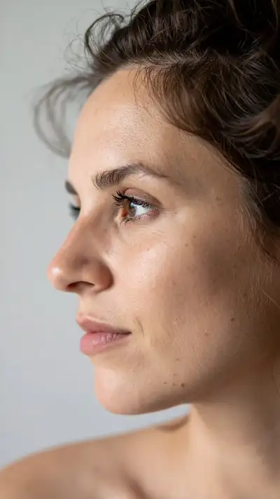 Photorealistic Calm Reflection Portrait