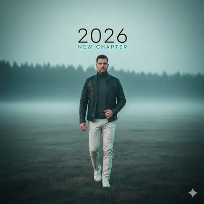 Cinematic Fog Meadow Portrait 2026