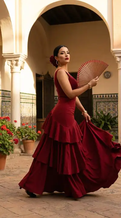 Seville Flamenco Couture Editorial