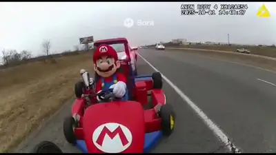 Sora 2 Remix: Mario's Escape