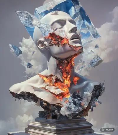 Incompatible Materials Surreal Creature