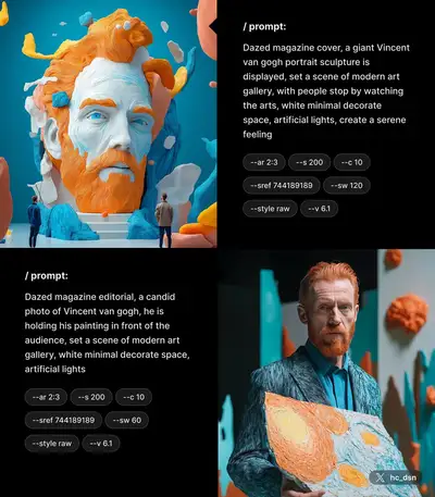 Van Gogh Candid Editorial Photo