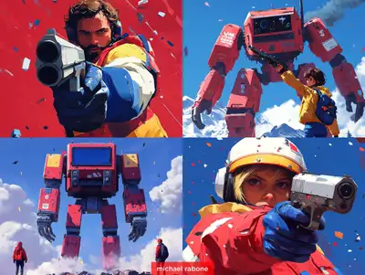 Mecha Game Sci-Fi Prompt