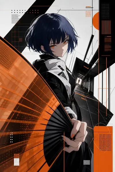 9:16 Vertical Poster with Armin Hofmann Style and Character