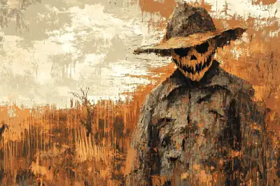 Datamoshed Haunted Portrait Prompt