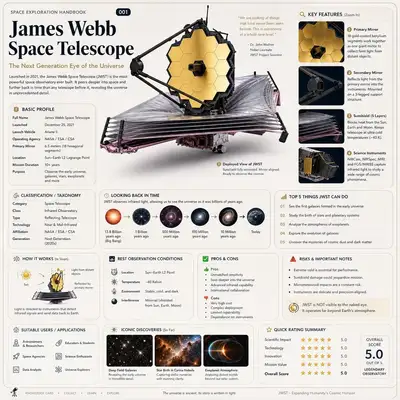 Encyclopedia-style educational infographic template